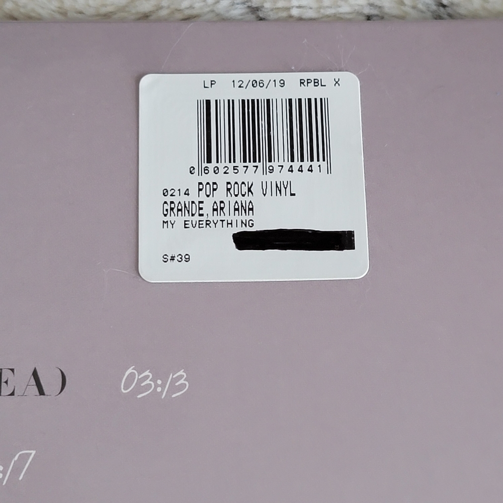 Ariana Grande - My Everything Black Vinyl LP - Picture 8 of 9